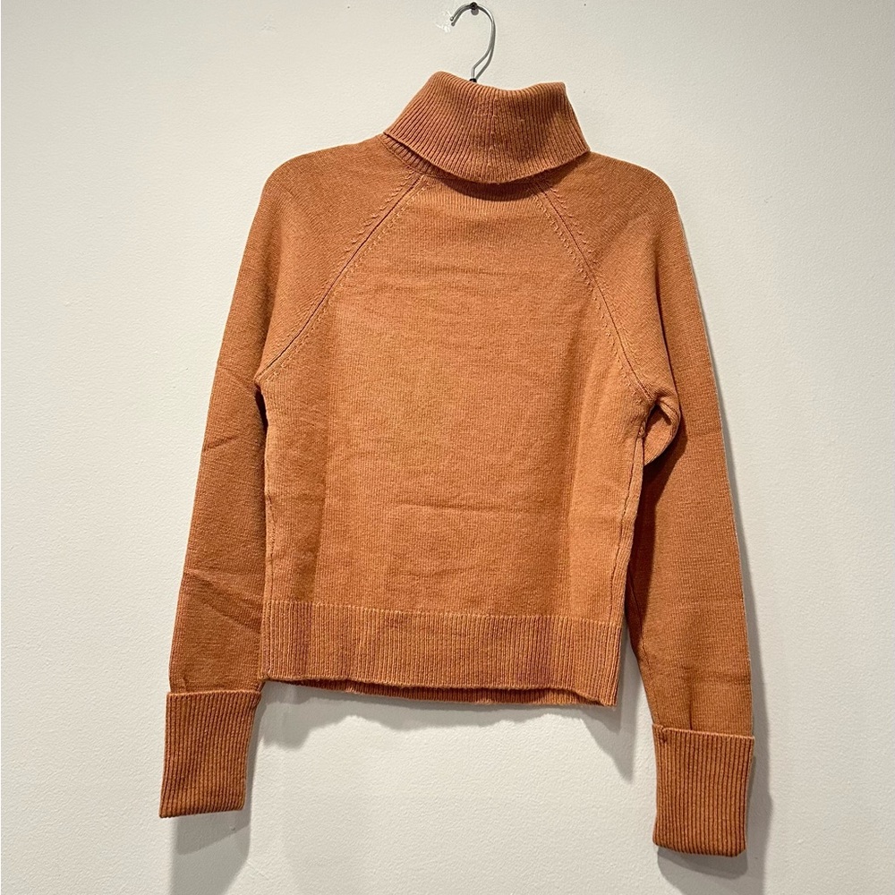 PAIGE NWT Cherise Knit Cut Out Turtleneck Sweater, Size S - Picture 4 of 14